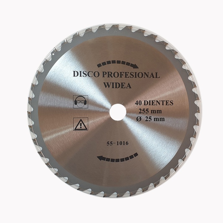 Disc (cutit) motocoasa VIDIA, arbusti, 255mm, 40 dinti