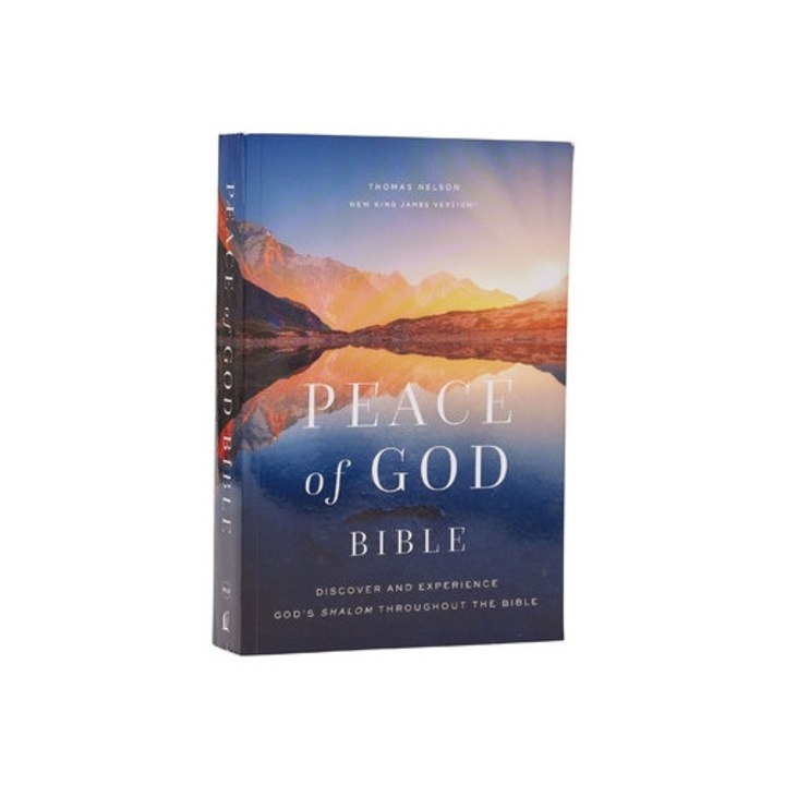 Peace Of God Bible: Discover And Experience God's Shalom Throughout The Bible (nkjv, Softcover, Red Letter, Comfort Print) - Jeremiah J. Johnston Phd