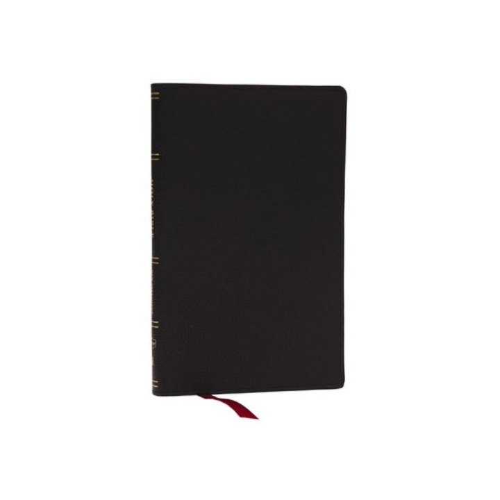 Kjv, Personal Size New Testament, Black Genuine Leather, Red Letter, Comfort Print -