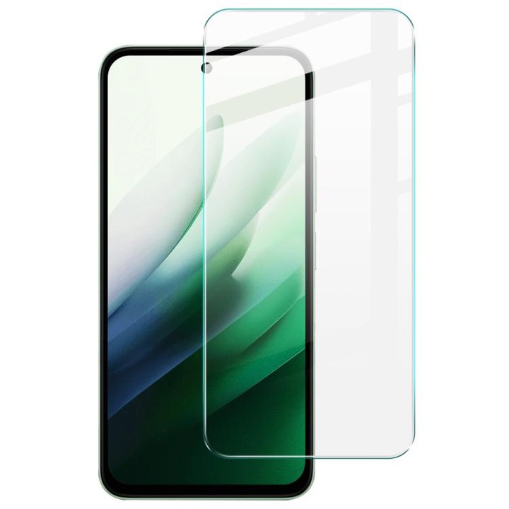 Folie Protectie Ecran pentru Xiaomi Redmi 15 4G/5G, Sticla Securizata Temperata GOLD, Transparenta