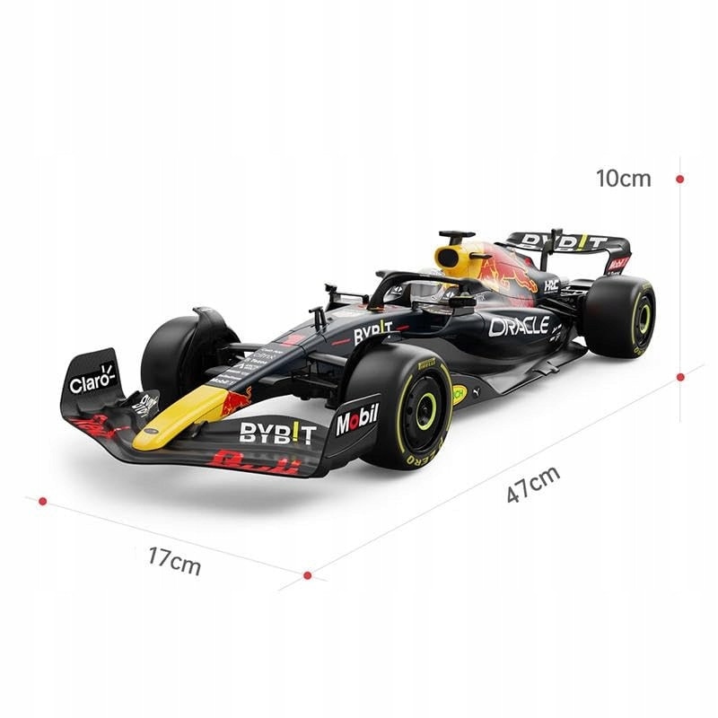 Masinuta de control de la distanta Red Bull Racing F1 RB18, 1:12