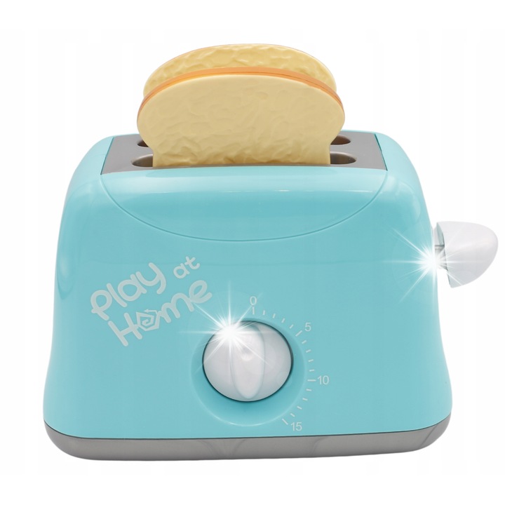 Set Bucatarie 3 in 1 NawiToys - Cuptor, Mixer, Toster, Accesorii, Multicolor, 3-8 ani