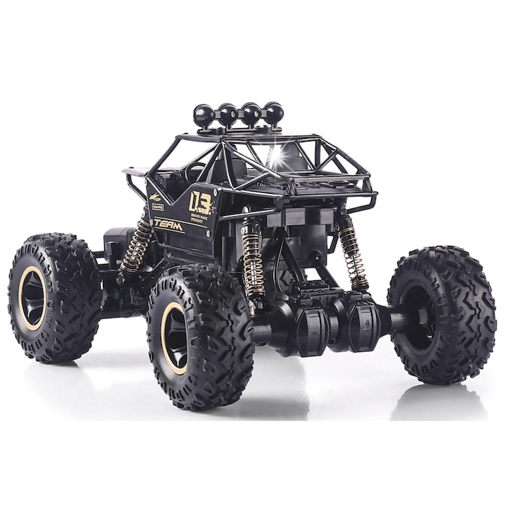 Masina RC 4x4 NawiToys, teren, constructie rezistenta, control la distanta, 30m, set complet