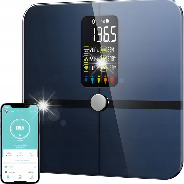 Cantar corporal, SILVER SHARKY, electronic, aplicatie, 30x25x5cm