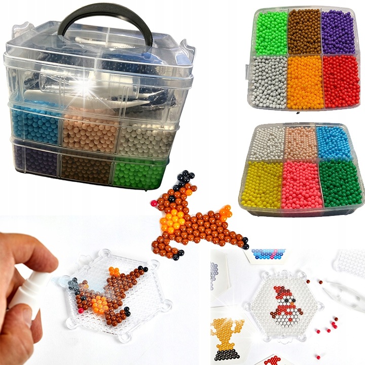 Set de artizanat, Tadekmark, 15000 bucati, 6+ ani, multicolor