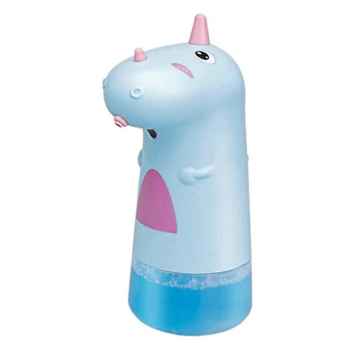 Adagoló automata szappanadagoló, rajzfilm design, elemes működés, érintésmentes, kék