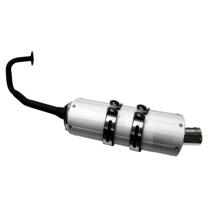 Kipufogó dob POWER FORCE GY6 4T, 50 CCM, alumínium