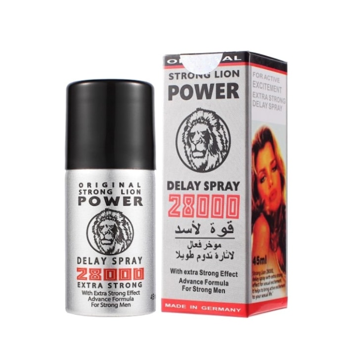 Spray, Power 28000 pentru intarzierea ejacularii, performanta sexuala prelungita,45 ml, Partener pentru placere, Un dulce ajutor