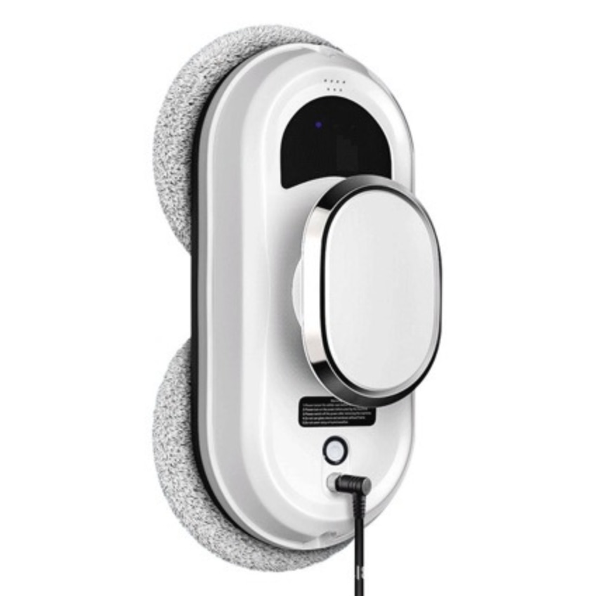 Robot de curățare geamuri ZAXER Smart Window, 72W, acumulator, protecție anti-cadere, alb, 290x144x120mm