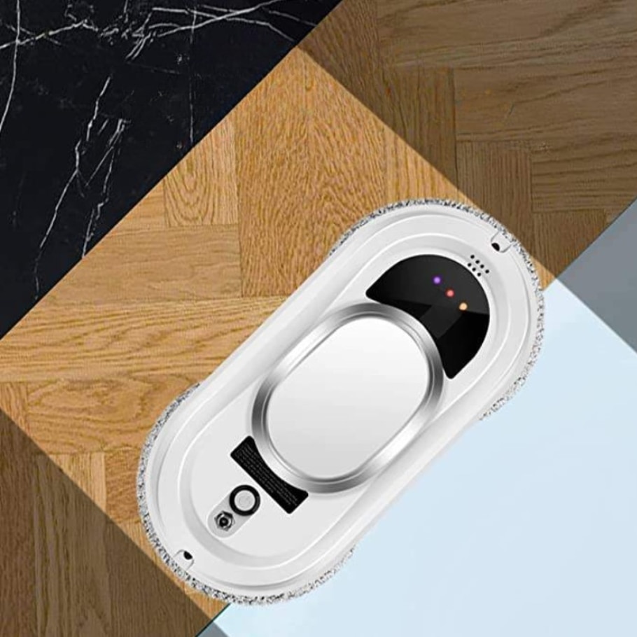 Robot de curățare geamuri ZAXER Smart Window, 72W, acumulator, protecție anti-cadere, alb, 290x144x120mm