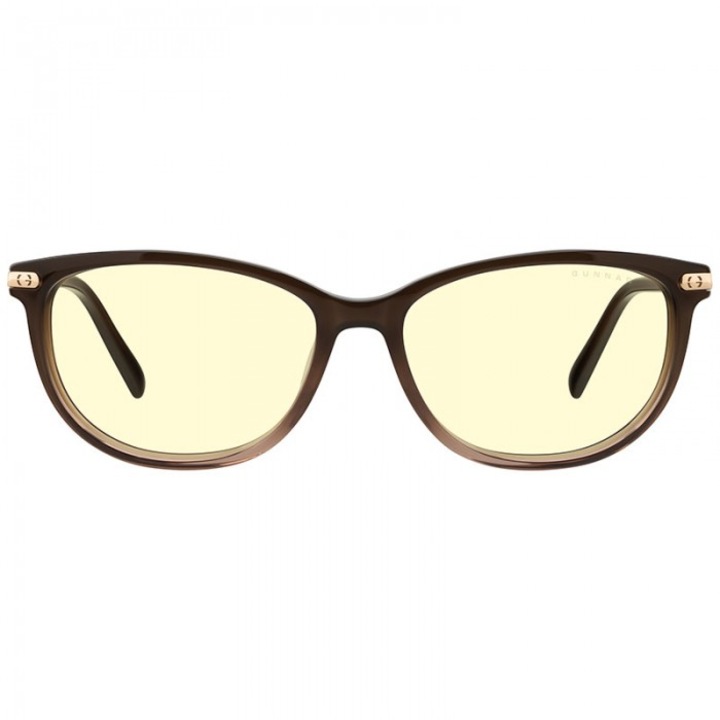 Ochelari protectie Gunnar Ingrid Amber Cocoa Fade, Polimer, pentru femei