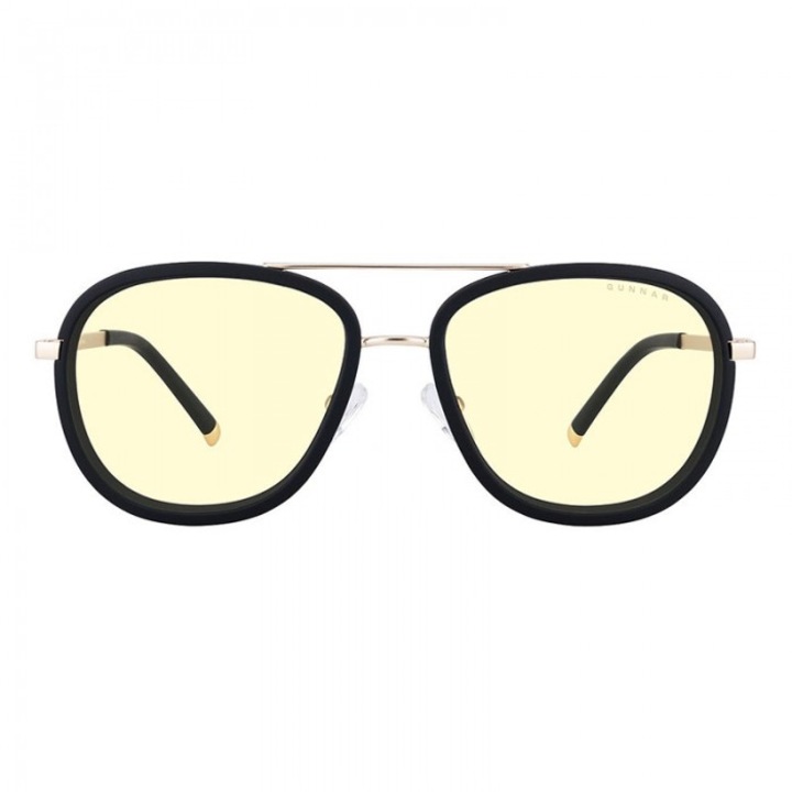 Ochelari protecție Gunnar Dume Amber Gold, inox