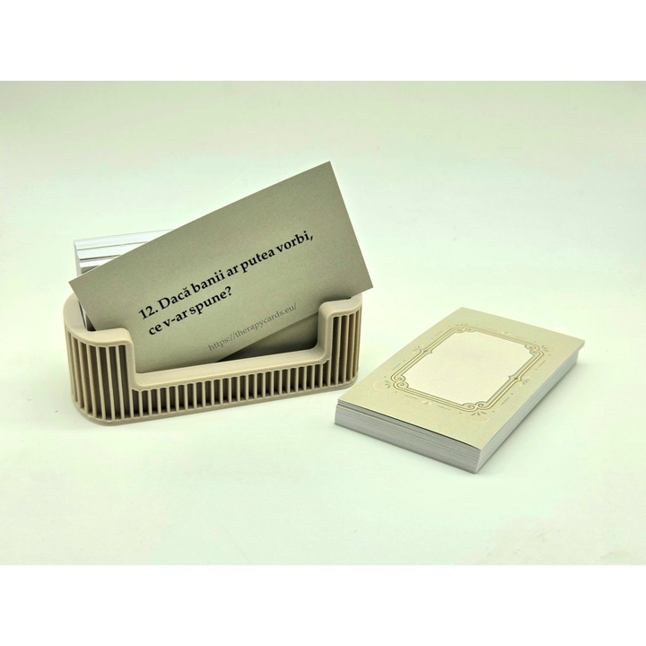 Set de Carduri cu Întrebări, 110 carduri, Ghid de utilizare, pentru adulți