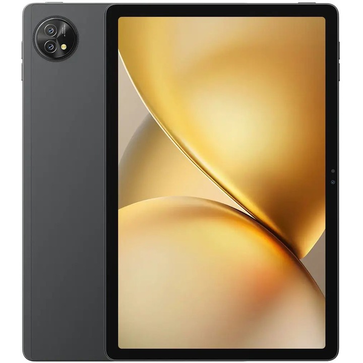Blackview ZENO 10 tablet, Shadow Black, Cellular, 2x Cortex-A76 (2.3 GHz) + 6x Cortex-A55 (2.1 GHz) processzorral, 6 GB, 256 GB, Android 15, Fekete