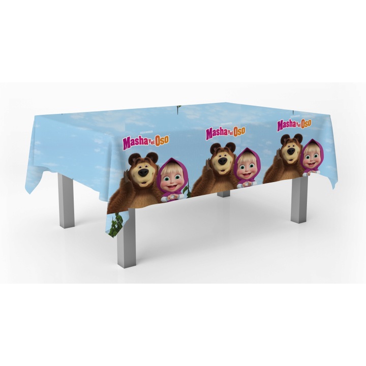 Fata de masa Masha&Ursul 120x180 cm
