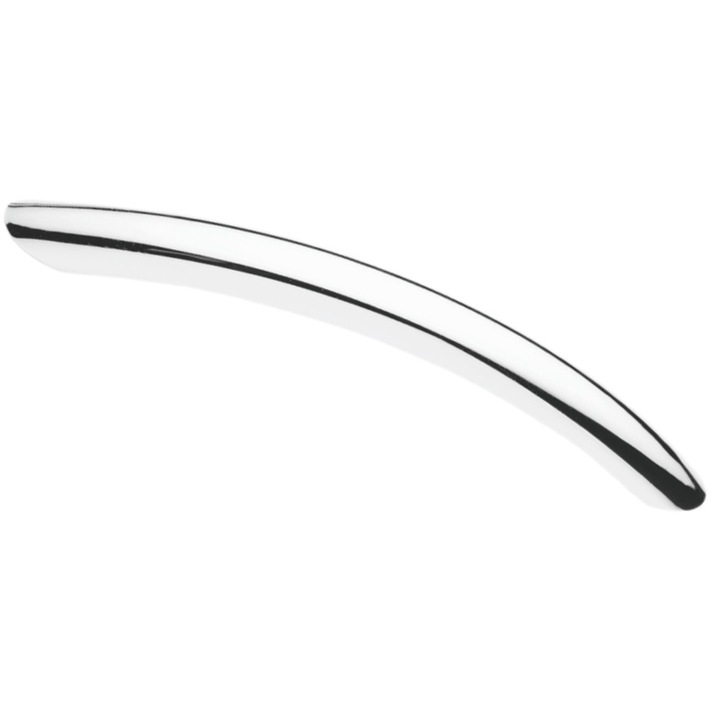 Maner pentru mobila, din metal, OZS-1226, lungime 256 mm, distanta gauri 224 mm, crom lucios