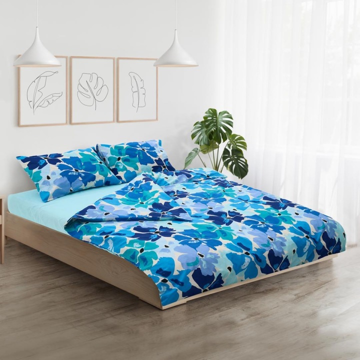 Dupla ágynemű 100% pamut, 4 részes, esme