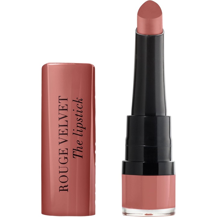 Червило Bourjois Rouge Velvet The Lipstick, 47 Rose Brule, 2.4 г