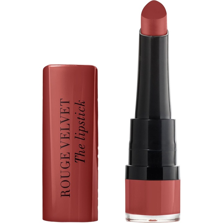 Ruj Bourjois Rouge Velvet The Lipstick, 50 Rouge Tatin, 2.4 g