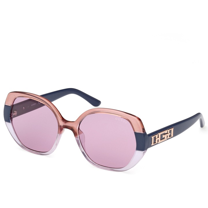 Дамски слънчеви очила Guess, 55-18-140, Многоцветни