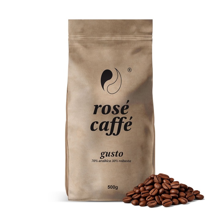 Cafea Boabe Rose Caffe Espresso Gusto, 500g