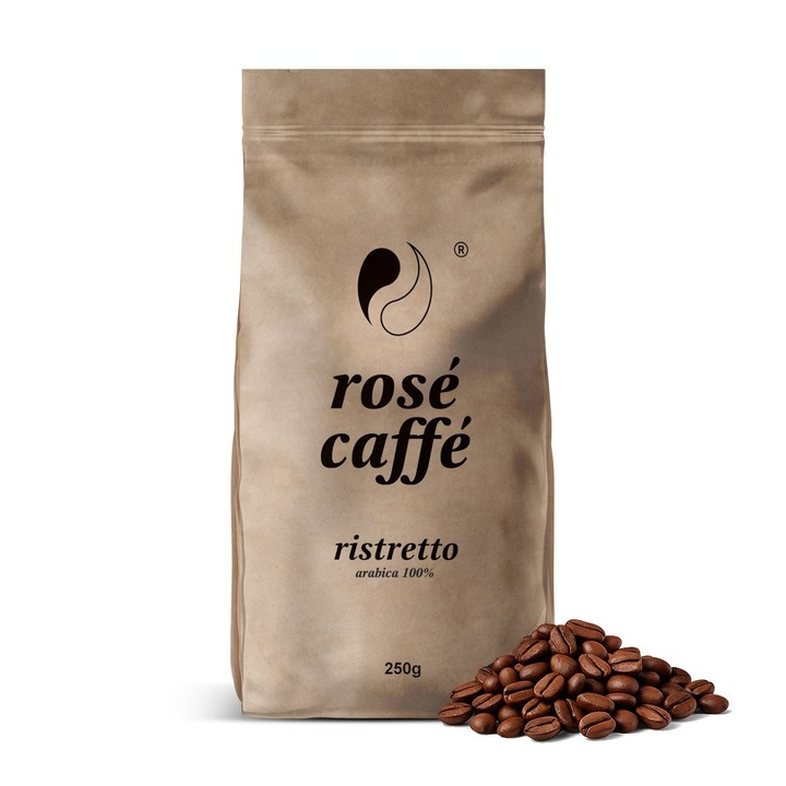 Cafea Boabe Rose Caffe Espresso Ristreto, 250g