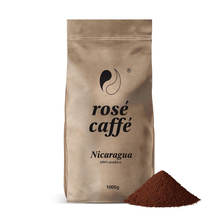 Cafea Macinata Rose Caffe Espresso Nicaragua, 1Kg