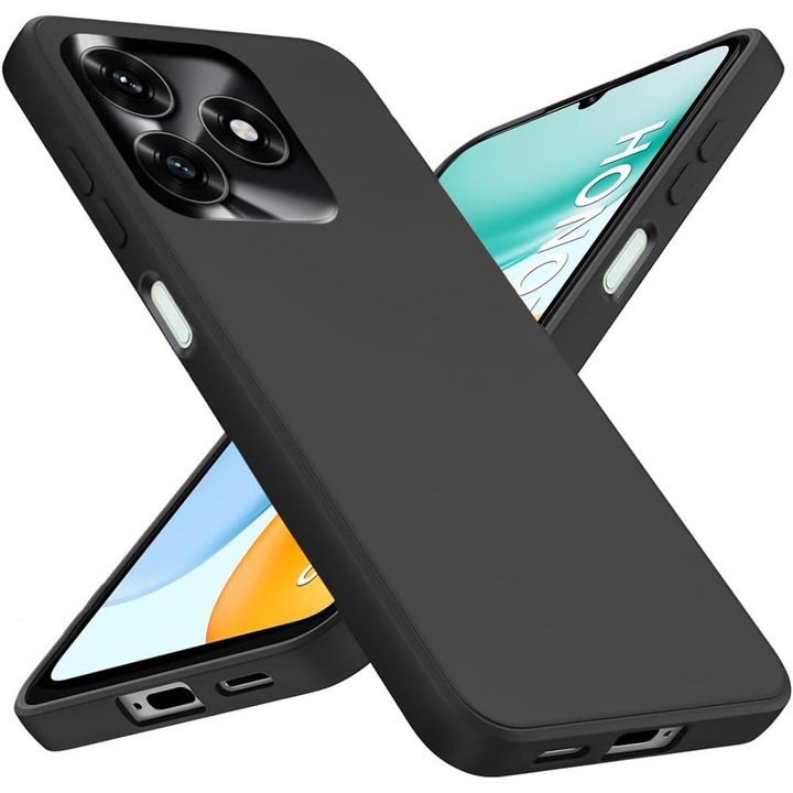 BestCase® Husa TPU Ultra Slim Compatibil cu Honor X5c Plus / X5c, Negru mat