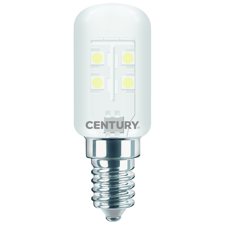 Bec Led Pentru Frigider 1.80W (15W ) E14 Lumina Rece 5000K Luminozitate 130Lm Century Italia