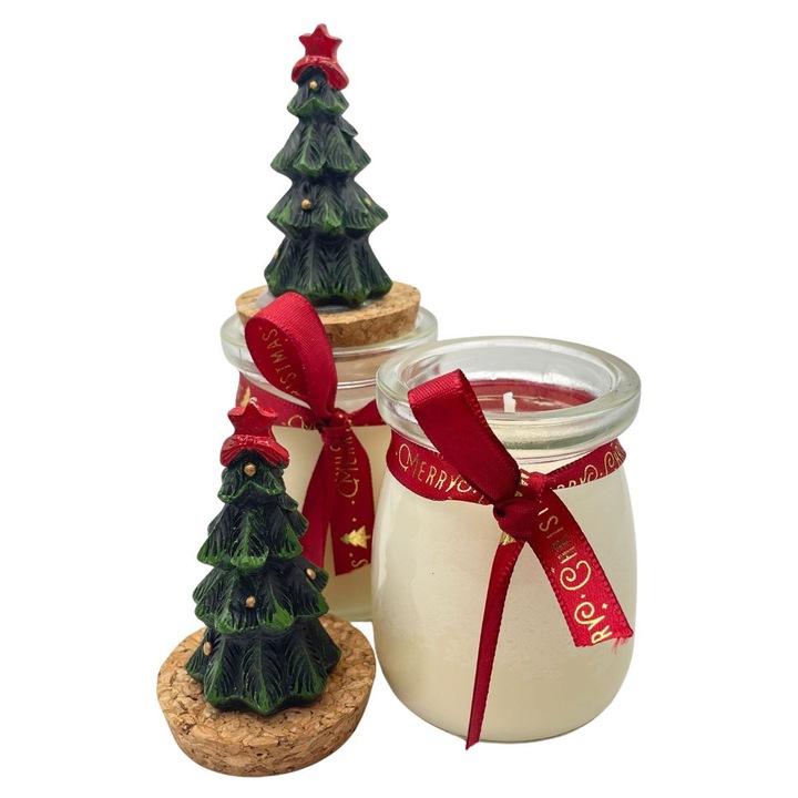 Mini Lumanare Craciun Parfum Merry Morning