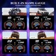 Head-up дисплей HUD auto, Excitat®, двойна система OBD+GPS 2 в 1, Дисплей на таблото за, 13 вида дисплей, Устройство за диагностика и показване на информация от таблото, Сензор за светлина, за табло или предно стъкло, Plug & Play инсталация, Черен