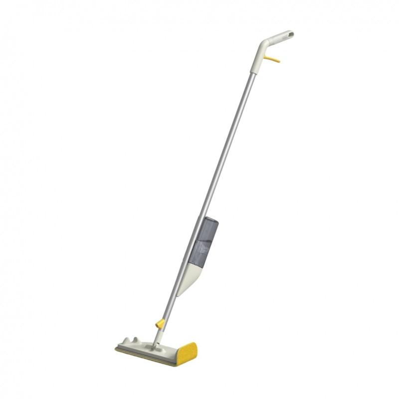 Mop cu pulverizator Joseph Joseph CleanTech 65004, 145 cm, Suport