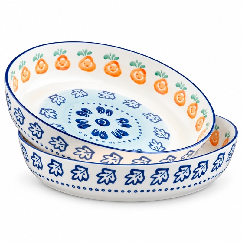 Björn® Set de 2 boluri de porțelan pictat manual Ø25, 1,8 litri