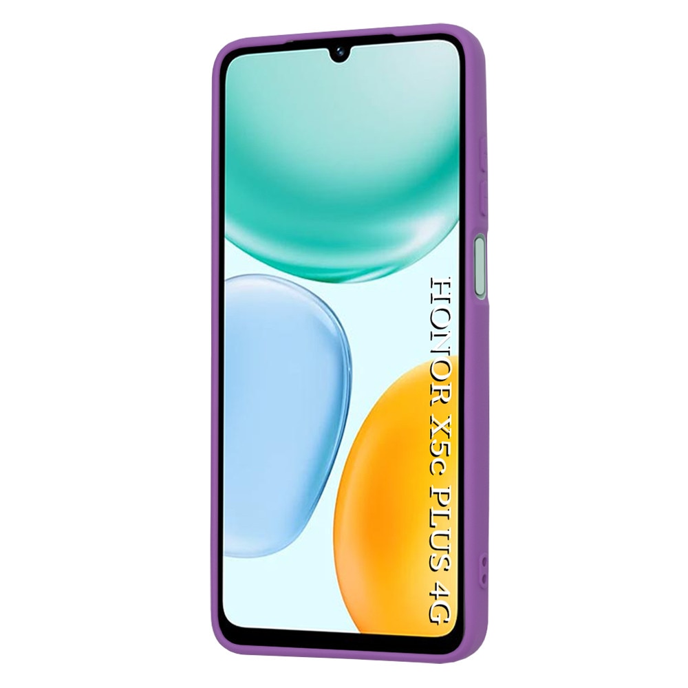 Husa pentru Honor X5c Plus - Techsuit SoftFlex - Purple