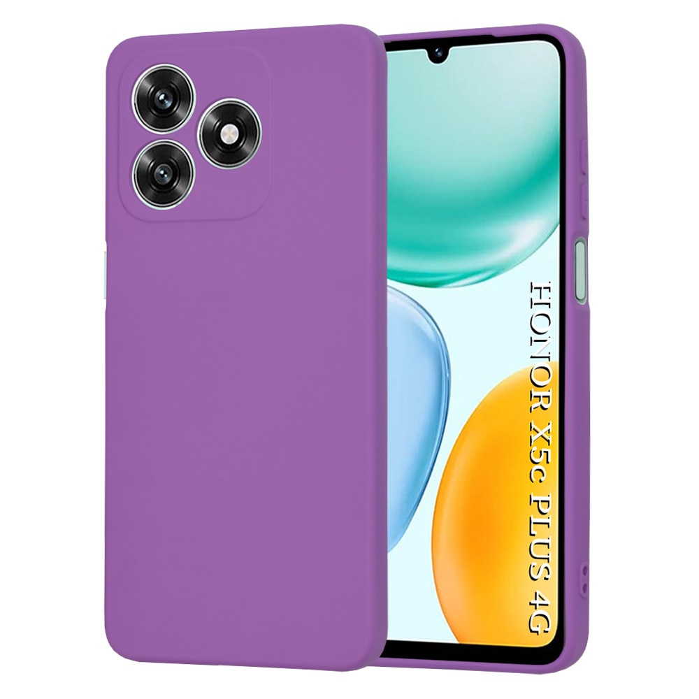 Husa pentru Honor X5c Plus - Techsuit SoftFlex - Purple