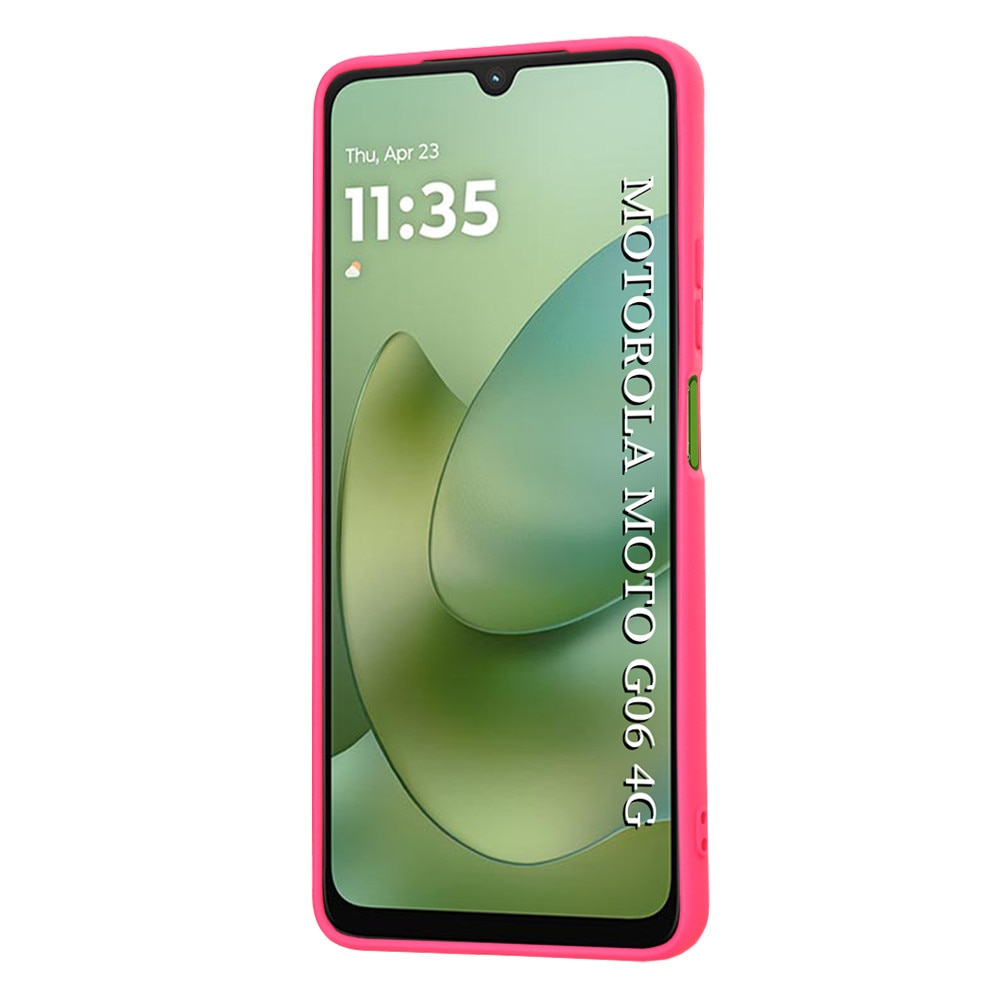 Husa pentru Motorola Moto G06, din Silicon, Danex, Culoare Fucsia