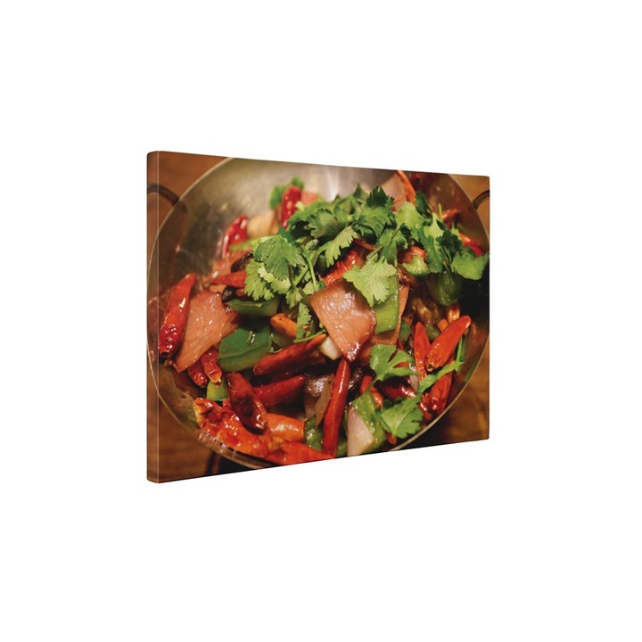 Salata delicioasa - Tablou Canvas - 95x125 cm