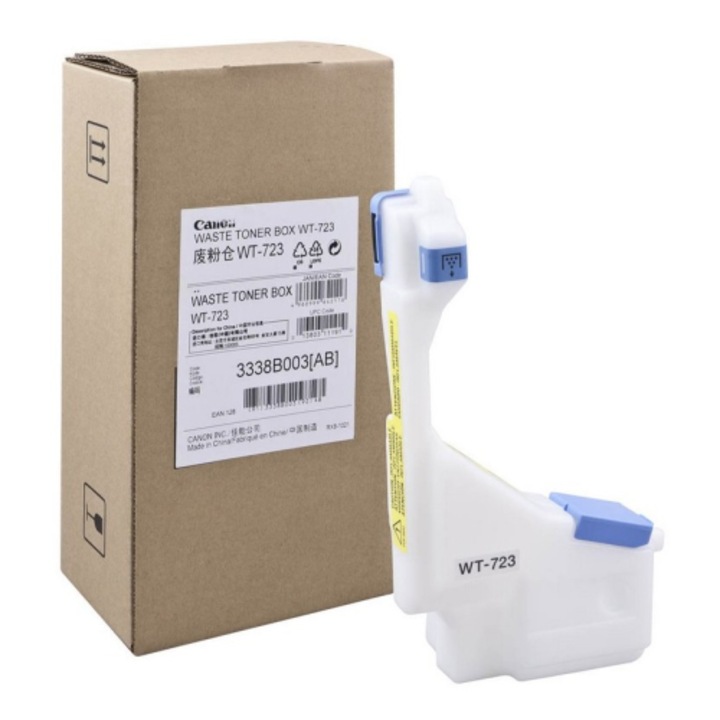 Colector toner Canon WT723, negru, pentru imprimante IMAGECLASS LBP7780Cdn și i-SENSYS LBP7750Cdn