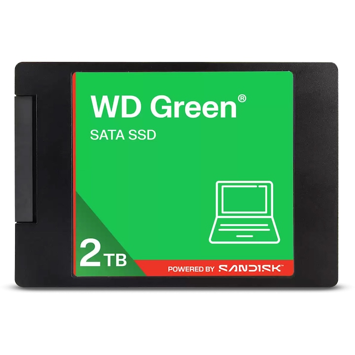 Solid State Drive (SSD) WD Green 2TB SATA III