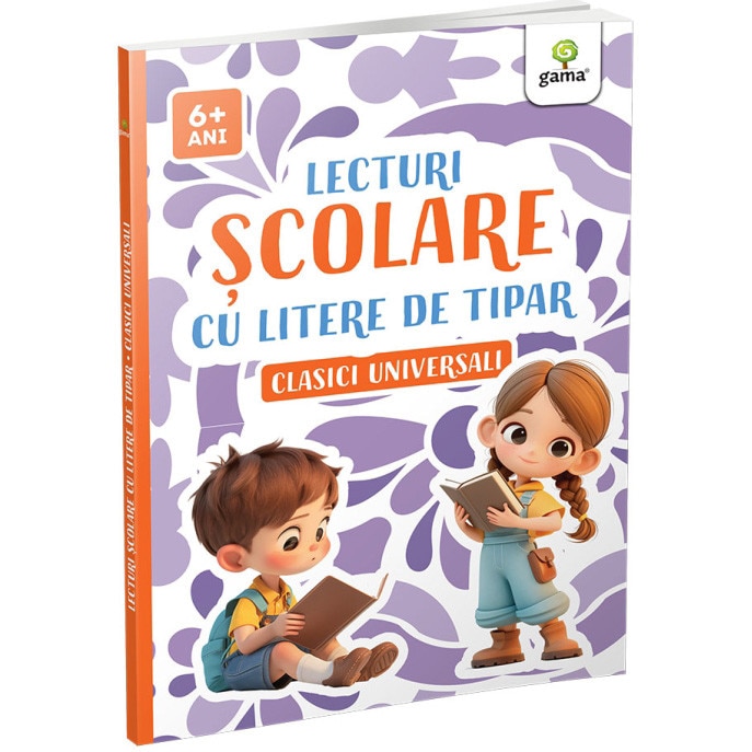 Lecturi scolare cu litere de tipar - clasici universali