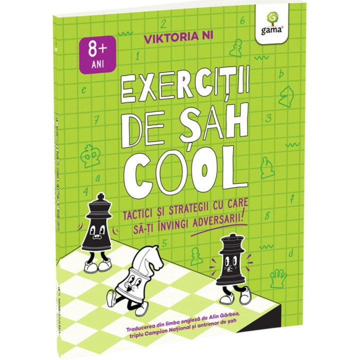 Exercitii de sah COOL.Tactici si strategii ca sa-ti invingi adversarul
