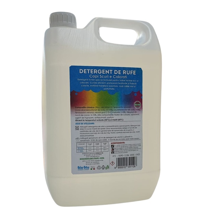 Detergent pentru rufe Capi Neri & Colorati, 5 kg
