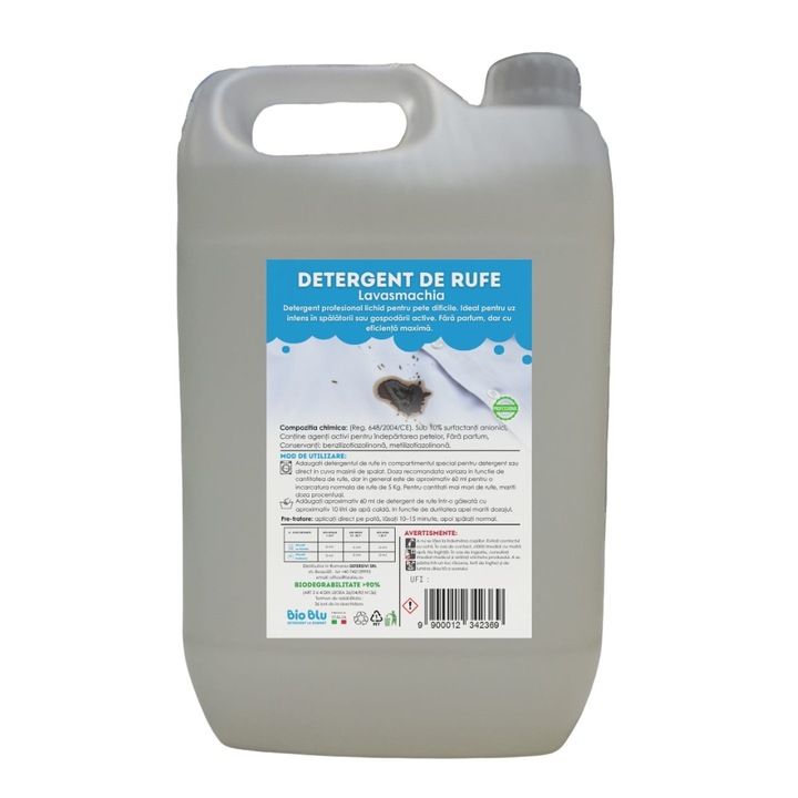 Detergent Profesional pentru Pete Lavasmachia, 5kg