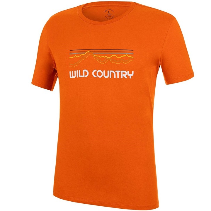 Tricou barbati Wild Country Friends, Portocaliu, 2XL