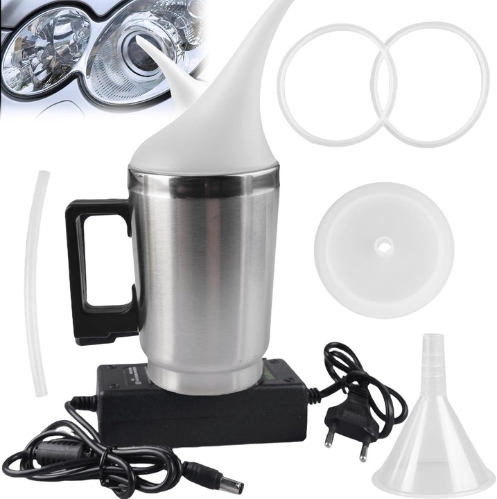 Kit reparatie faruri auto, YOUKUKE, Instrument pentru renovarea farurilor auto, electric, 220V