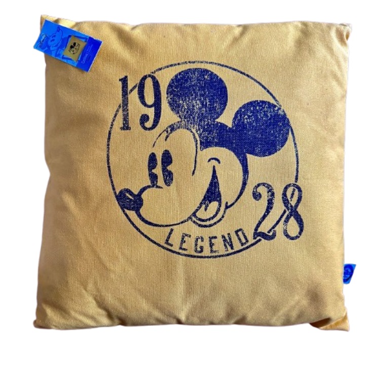 Díszpárna Disney, Cushion Legend 1928, 45 x 45 cm, Bézs
