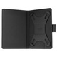 Etui tableta, SBS Book Case 360, 11 inch, rotire 360°, protectie siliconica, negru