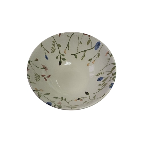 Cesiro Bol de ceramică Insieme Fiori Eleganti Multicolor, 600 ml
