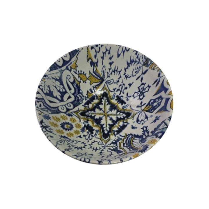 Bol, 600 ml, Mosaico Lussuoso, Cesiro, Multicolor