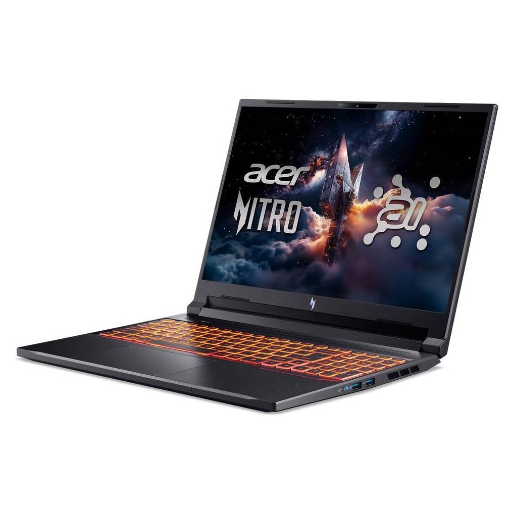 Laptop Acer Nitro V 16 WQXGA 16 inch AMD Ryzen 7 260 16GB 1TB SSD RTX 5070 Windows 11 Home Black